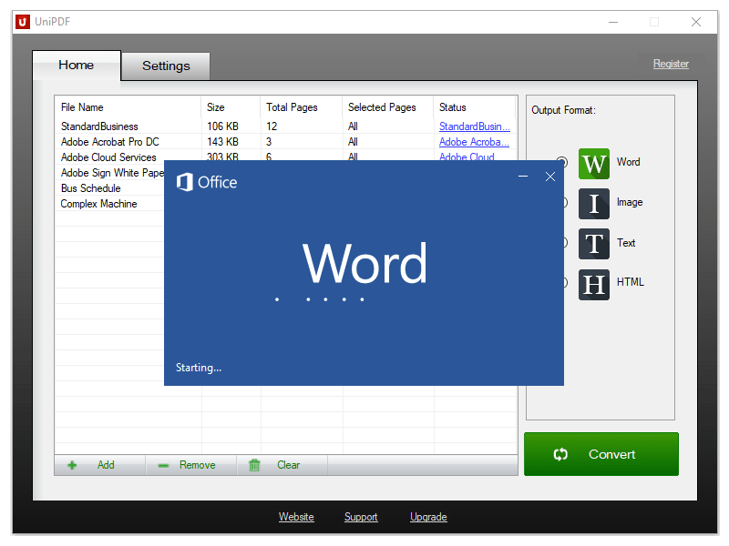 convert pdf to word trial version